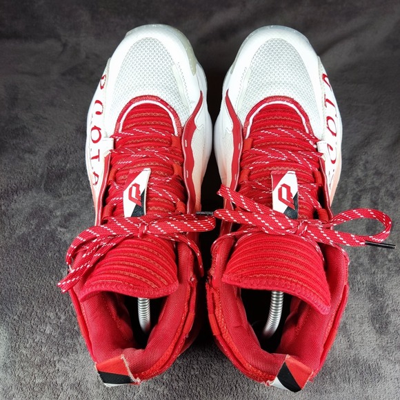 Adidas‎ Dame 7 EXTPLY Basketball Shoes Red White RCOTA Lillard Size 10.5 main image 7